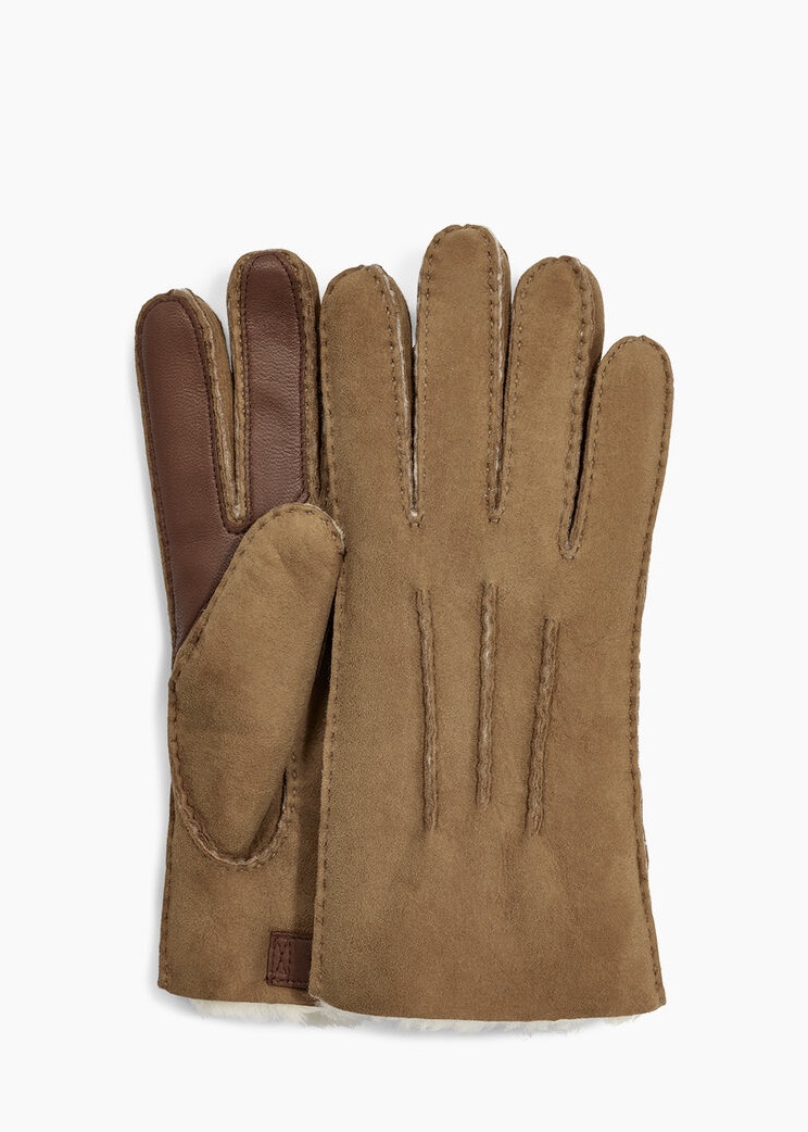 手袋　ugg contrast sheepskin tech glove Contrast Sheepskin Tech Glove | UGG Official®